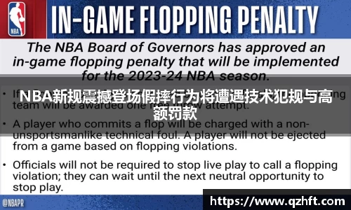 NBA新规震撼登场假摔行为将遭遇技术犯规与高额罚款